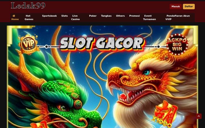 Screenshot of ledak99.com