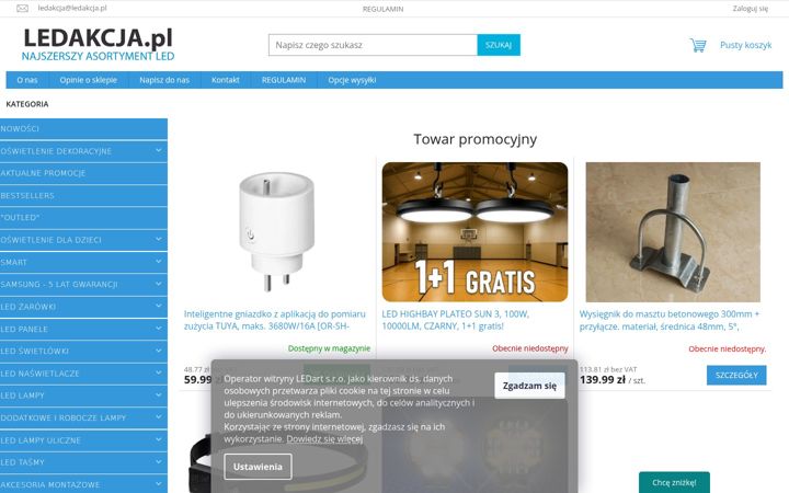 Screenshot of ledakcja.pl