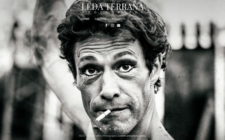 Screenshot of ledaterrana.it