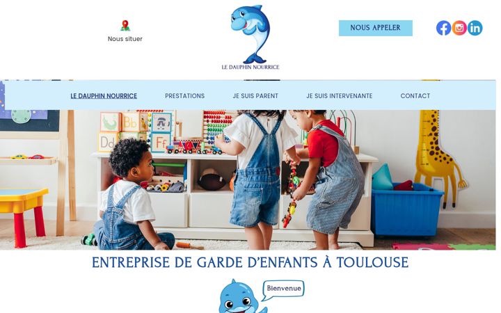 Screenshot of ledauphinnourrice.com