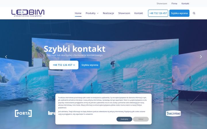 Screenshot of ledbim.pl