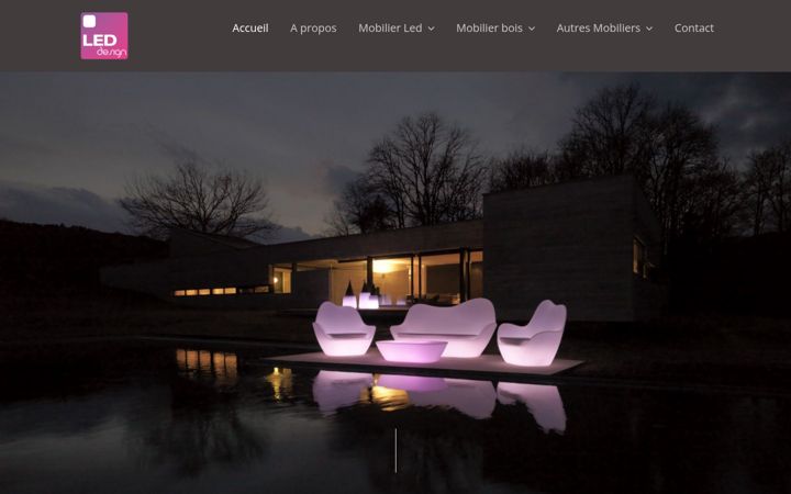 Screenshot of leddesign-location.fr