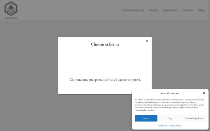 Screenshot of ledecorazioni.com