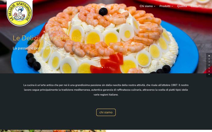 Screenshot of ledeliziegastronomiche.it