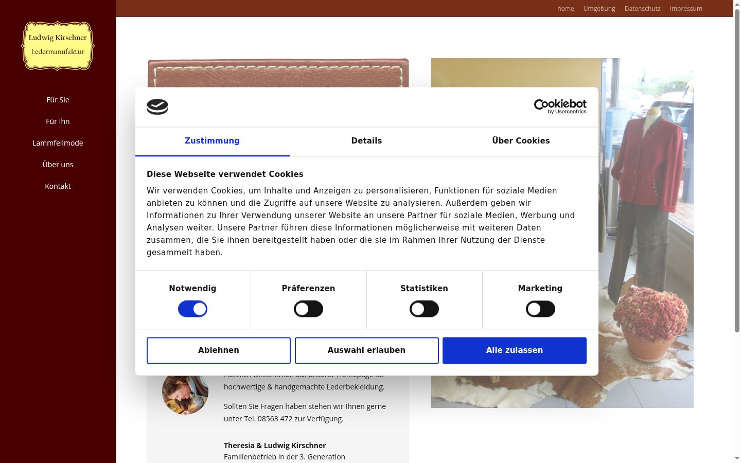 Captură de ecran a bannerului de consimțământ afișat înainte de orice interacțiune