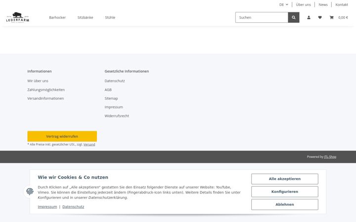 Screenshot of lederfarm.de