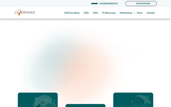 Screenshot of lederhaas.com