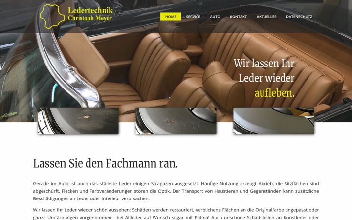 Screenshot of ledertechnik-meyer.de