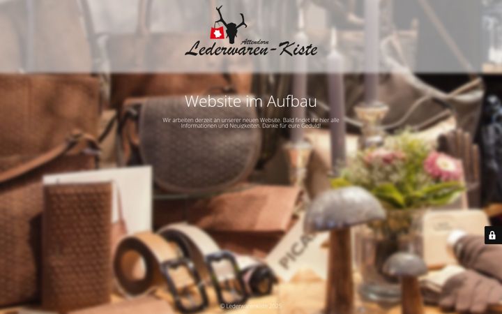 Ekrano kopija lederwarenkiste.de