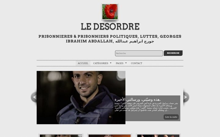 Screenshot of ledesordre.com