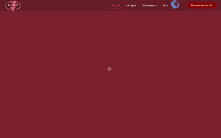 Screenshot of ledjabiloungebar.com