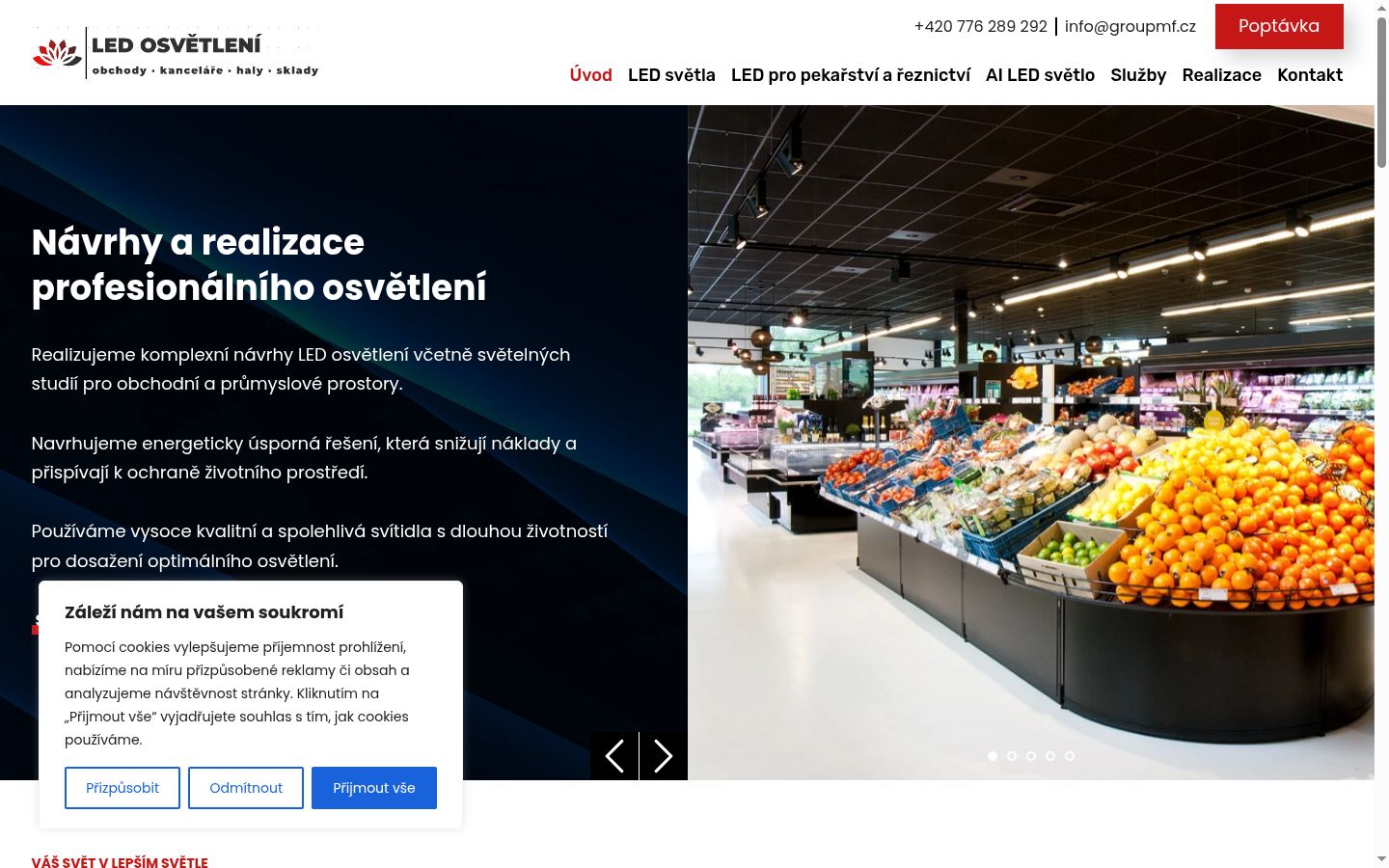 Capture d'écran de la bannière de consentement affichée avant toute interaction
