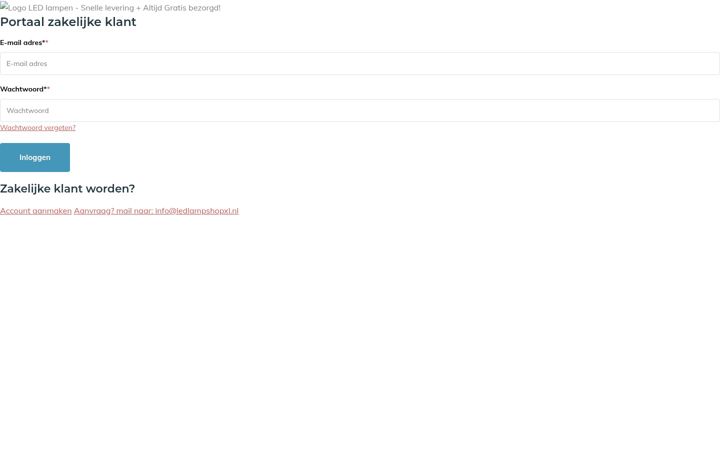 Screenshot of ledlampshopxl.nl