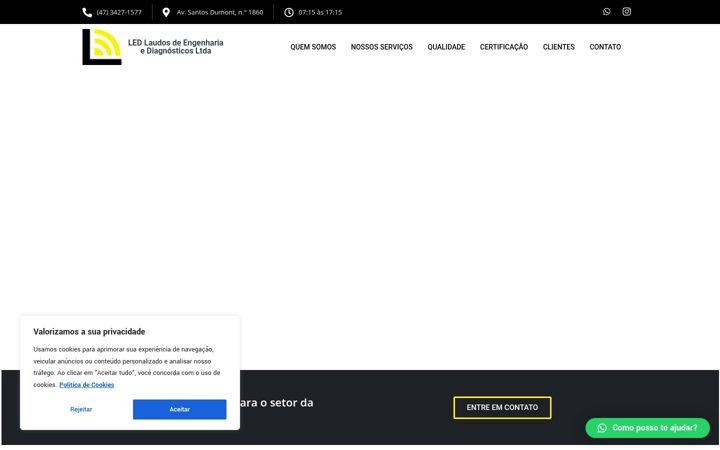 Screenshot of ledlaudos.com.br