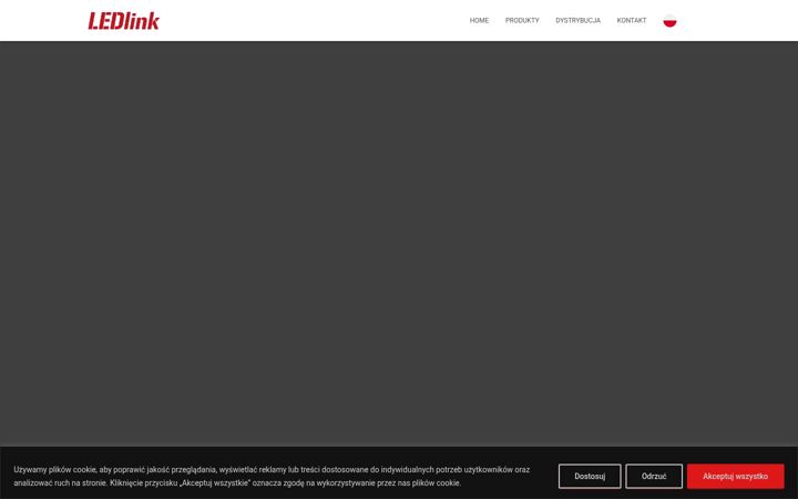 Screenshot of ledlink.pl