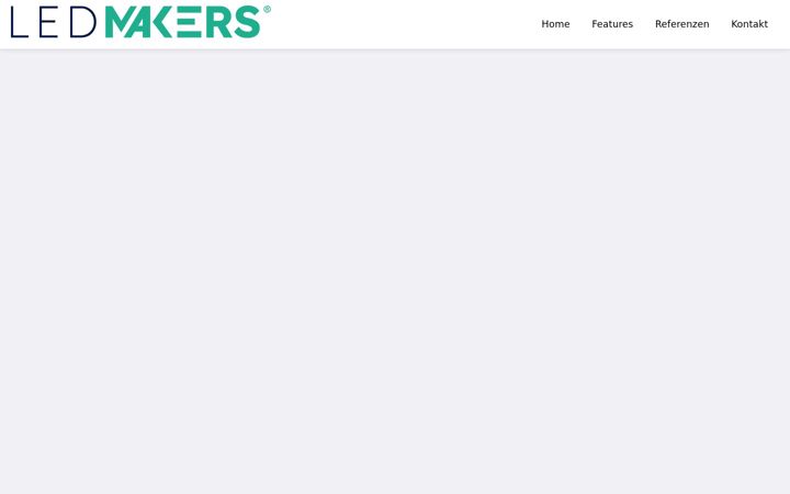 Screenshot of ledmakers.de
