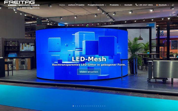 Screenshot of ledmedia.de