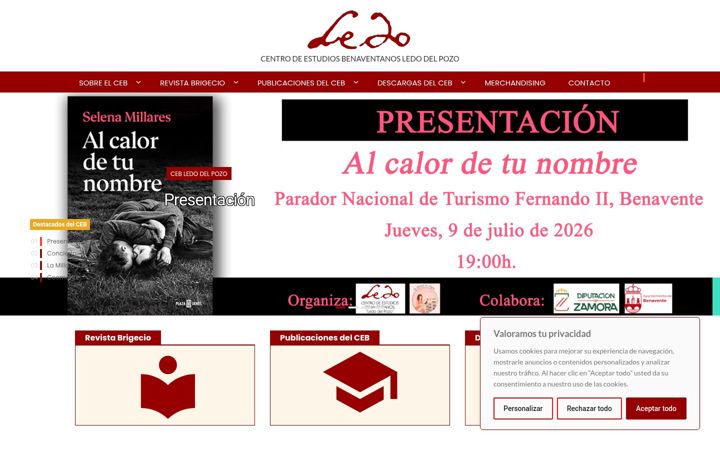 Screenshot of ledodelpozo.es