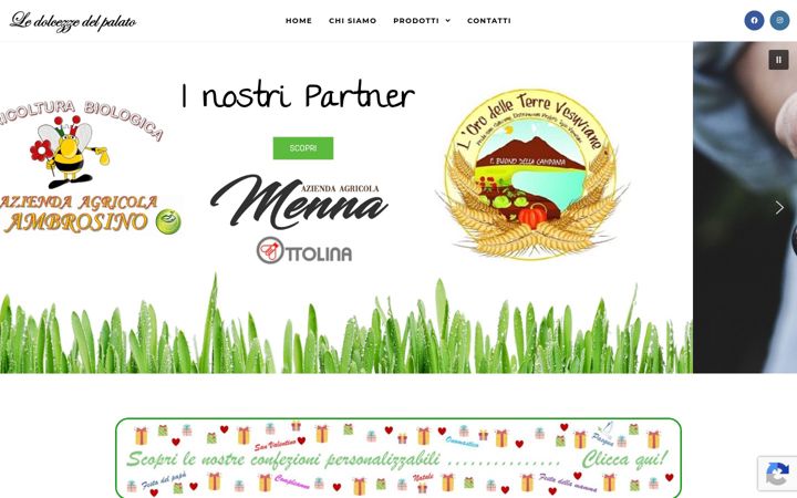 Screenshot of ledolcezzedelpalato.it