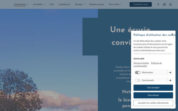 Screenshot of ledomainedespinchinats.fr