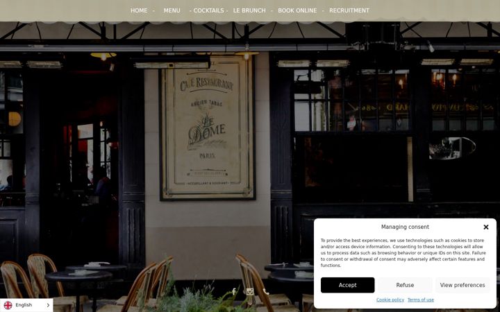 Screenshot of ledomevilliers-paris.com