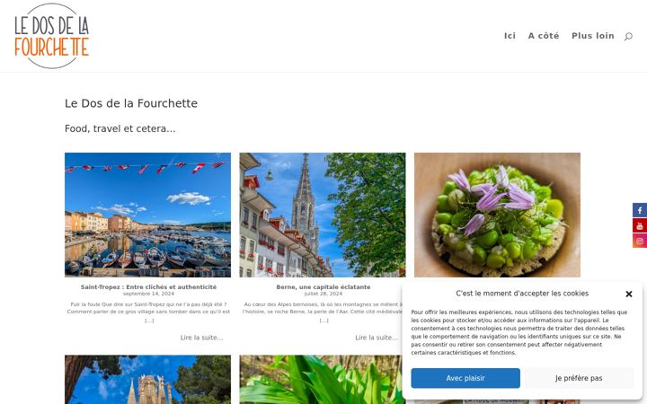 Screenshot of ledosdelafourchette.com