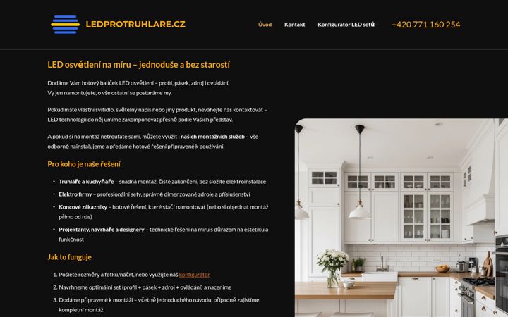 Screenshot of ledprotruhlare.cz