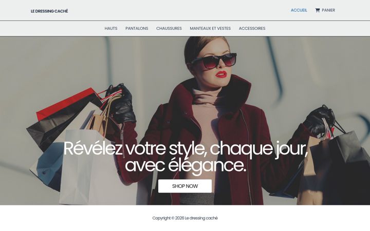 Screenshot of ledressingcache.com