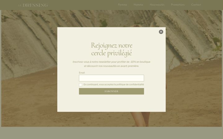 Screenshot of ledressingtahiti.com