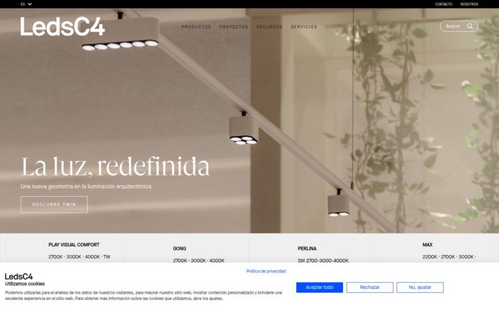 Screenshot of ledsc4.com