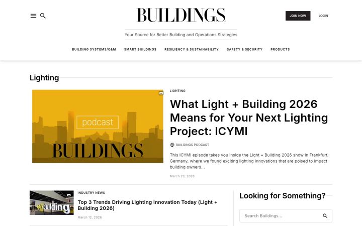 Screenshot of ledsmagazine.com