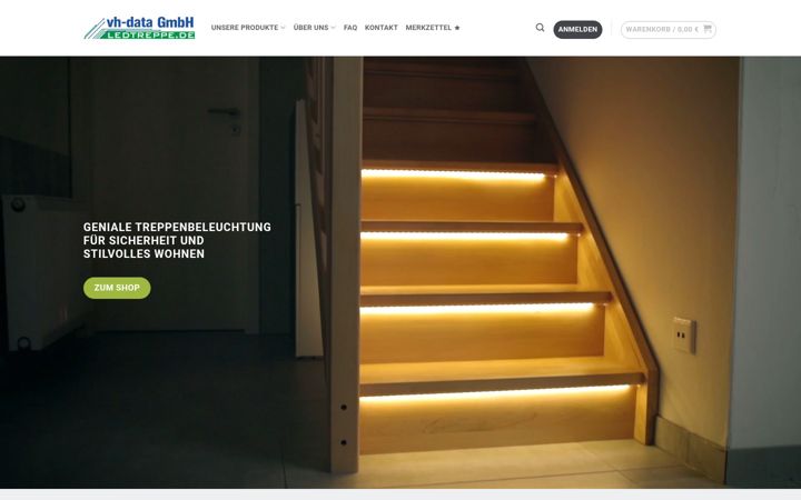 Screenshot of ledtreppe.de