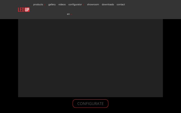 Screenshot of ledup.systems