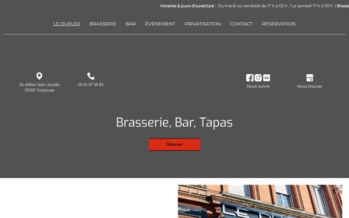 Screenshot of leduplextoulouse.fr