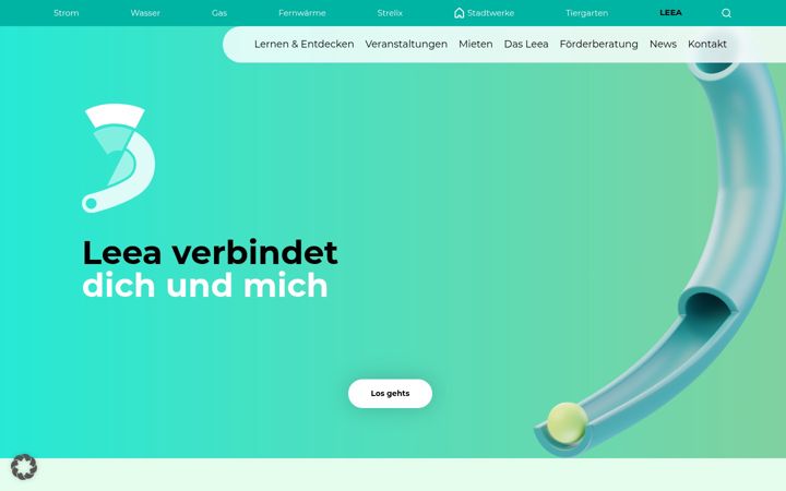Screenshot of leea-mv.de