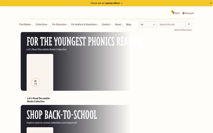 Screenshot of leeandlow.com