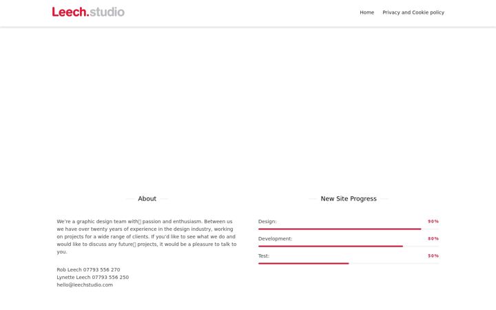 Screenshot of leechstudio.com