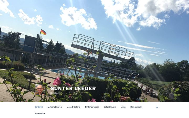 Screenshot of leeder.info