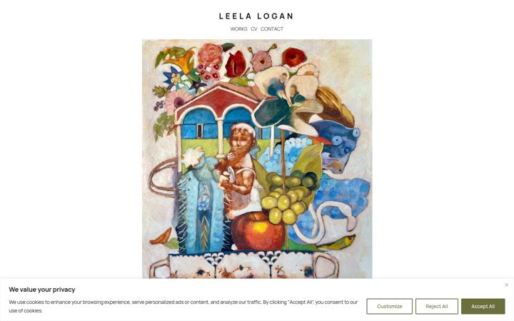 Screenshot of leelalogan.com