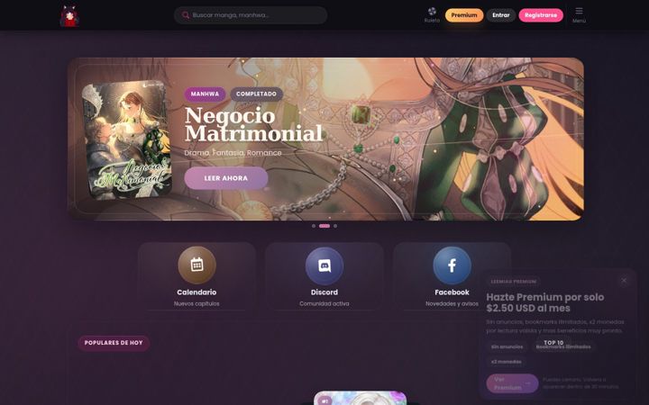 Screenshot of leemiau.com
