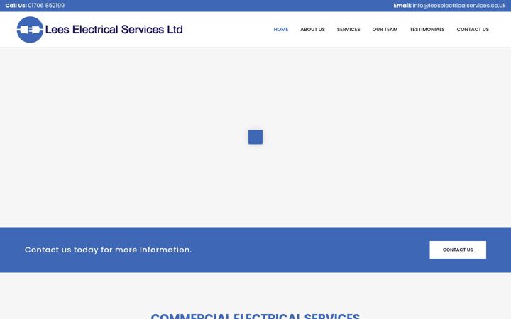 Screenshot of leeselectricalservices.co.uk