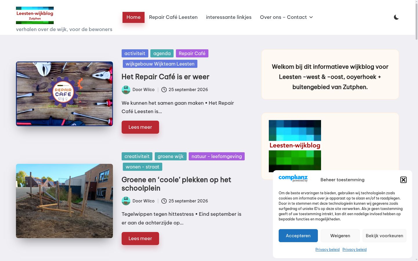 Zrzut ekranu banera zgody wyświetlanego przed jakąkolwiek interakcją