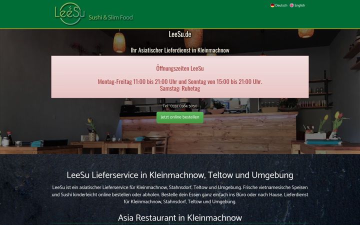Screenshot of leesu.de