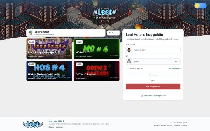 Screenshot of leethotel.biz