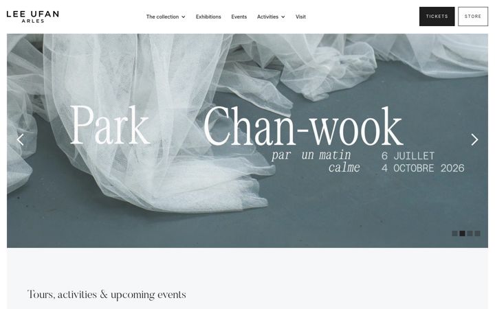 Screenshot of leeufan-arles.org