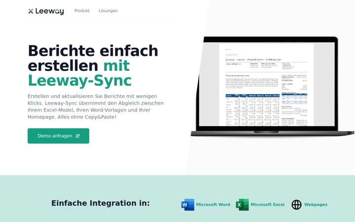 Screenshot of leeway-sync.com