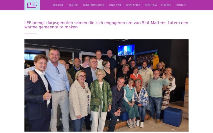 Screenshot of lef2024.be
