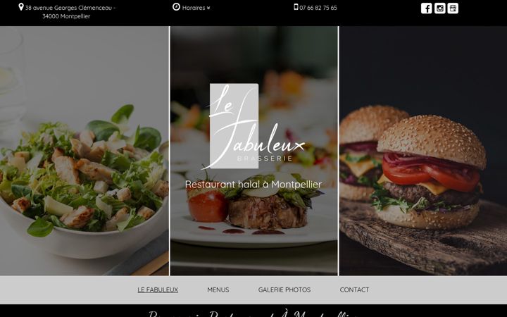 Screenshot of lefabuleux-brasserie.fr
