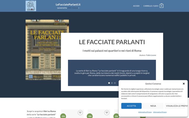 Screenshot of lefacciateparlanti.it
