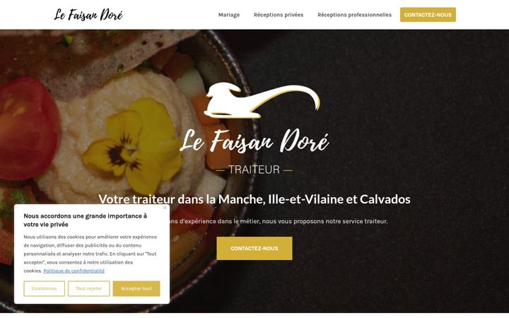 Screenshot of lefaisandore.fr